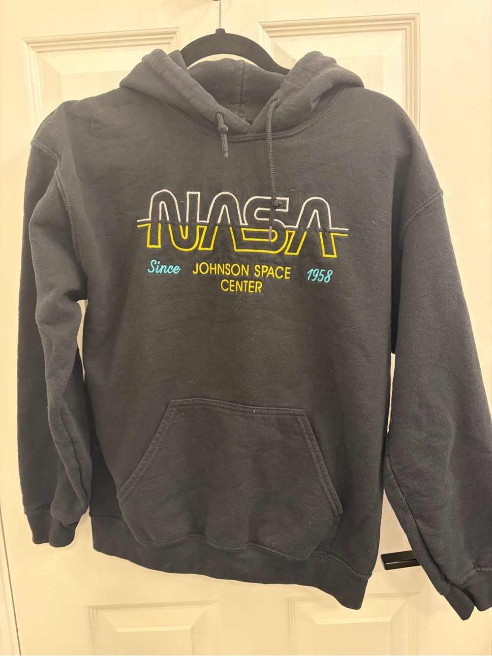 Johnson Space Center Black Hoodie - Men